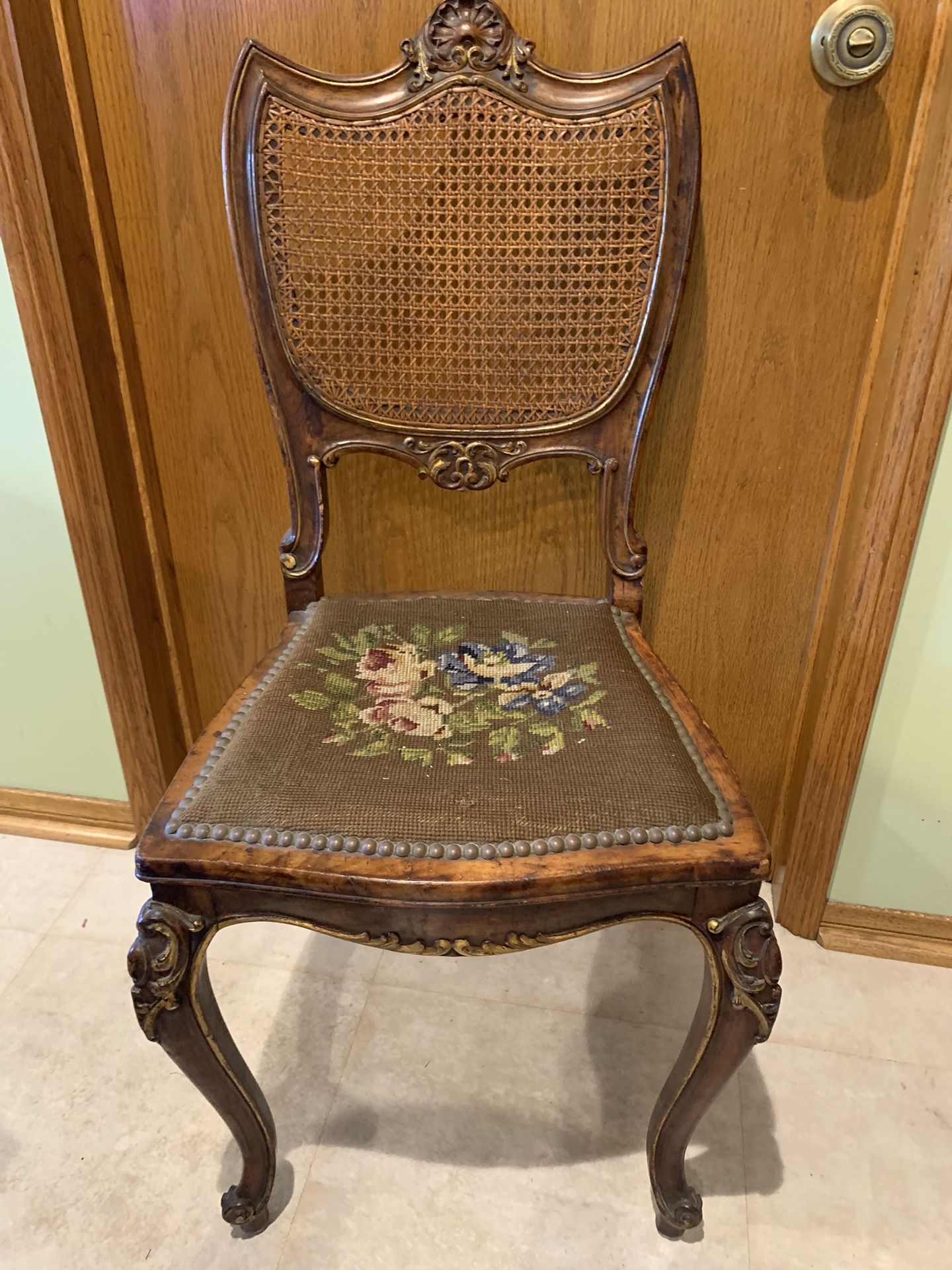 Antique Cane Chair