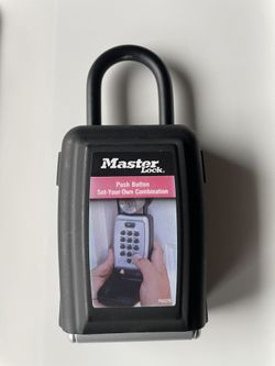 Master Key push Button Lock Box