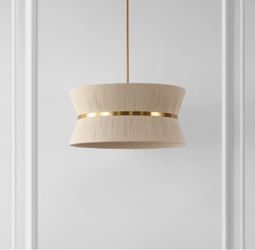 Joss & Main Abbington 4-Light Chandelier – Brass/Gold Designer Light Fixture