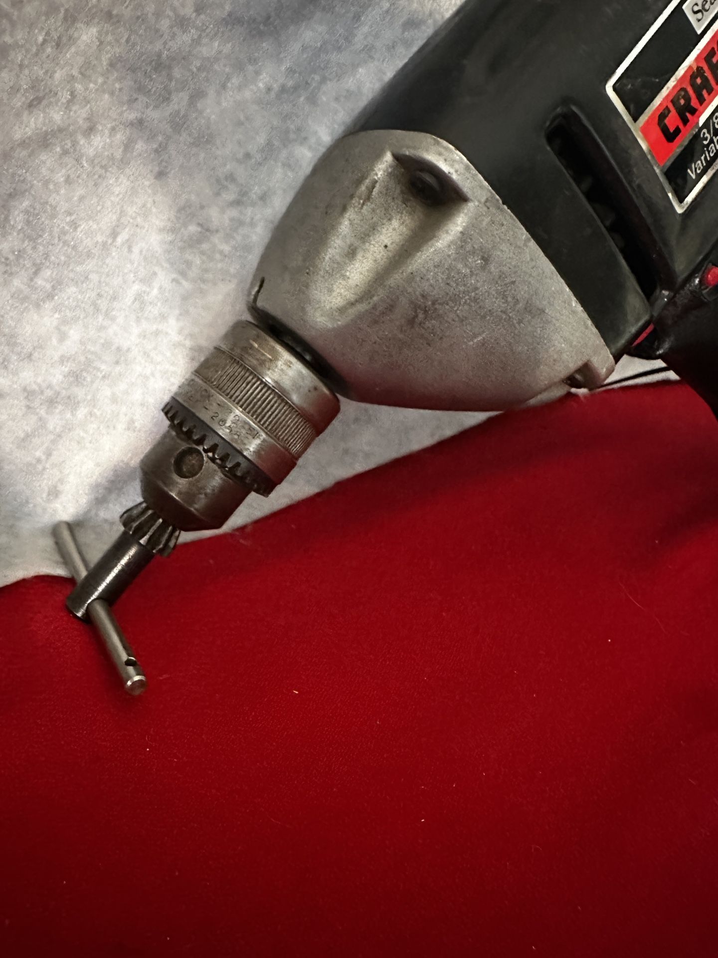 CRAFTSMAN DRILL WITH KEY CHUCK