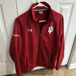 Indiana University Hoosier Zip Up Jacket Size S