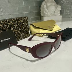 New Authentic Dolce And Gabbana Sunglasses Made In Italy Rare Retails At $300