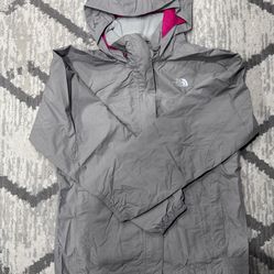 The North Face Girls rain jacket size L (14/16)