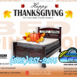 Queen Mattress And Bed Frame Real Wood New Cama Bonita 