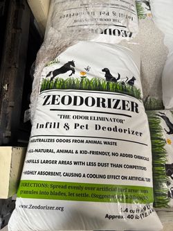 Pet Turf Deodorizer Infill 40 LB Bag ā $18