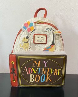 Loungefly Disney Pixar Up My Adventure Book Mini Backpack
