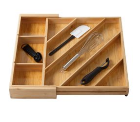 Brand New Bamboo Drawer Organizer