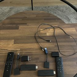Two Amazon Fire Sticks. Details Below