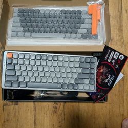 Redragon Low Profile 75% Keyboard Brown Switches