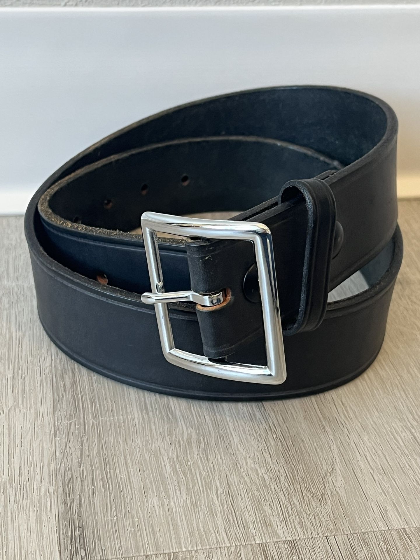 Boston Leathers Black Belt Size 34