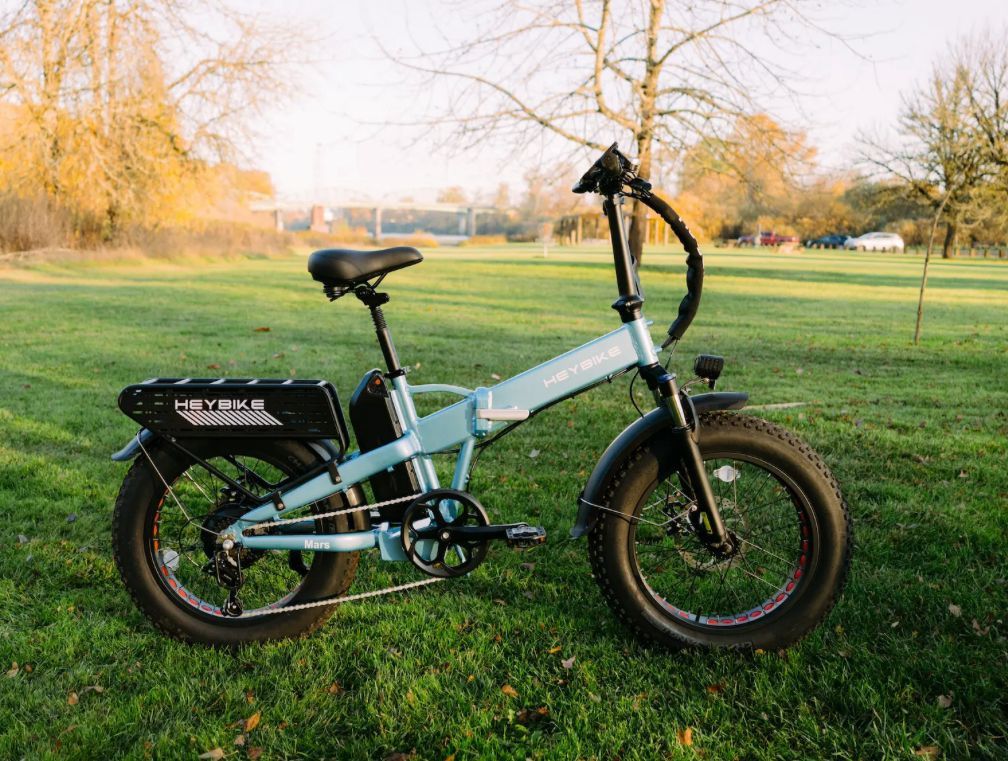 HeyBike mars 2.0 foldable e-bike 45 mile range and 28mph