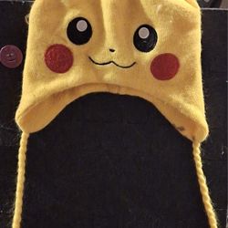 Pikachu Pokemon Pullover Hat