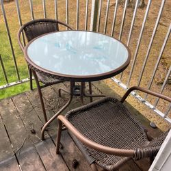 Patio Table With Chairs