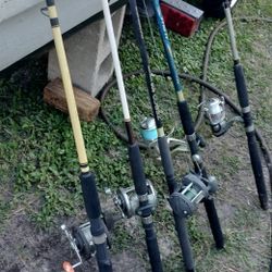 Drop Down Fishing Poles