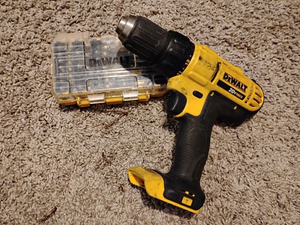 Dewalt Drill And Bits