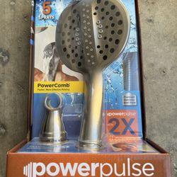 Waterpik UltraThin+ With PowerPulseMassage Hand Held