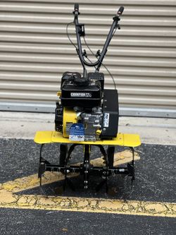 BRAND NEW 🔥 Champion 22 in 212cc Dual Rotating Front Tine Tiller Model #100379