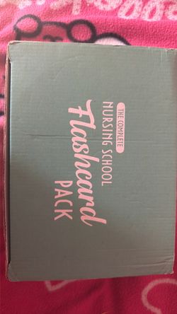 The Complete Nursing School Flashcard Pack