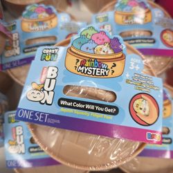 Rainbow Mystery Squishy Bun – Surprise Fidget Toy (New)