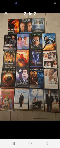 DVDs 19 unid. perf estado caja