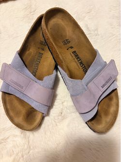 Birkenstock Lavender Slide PPU Mntlk Terrace