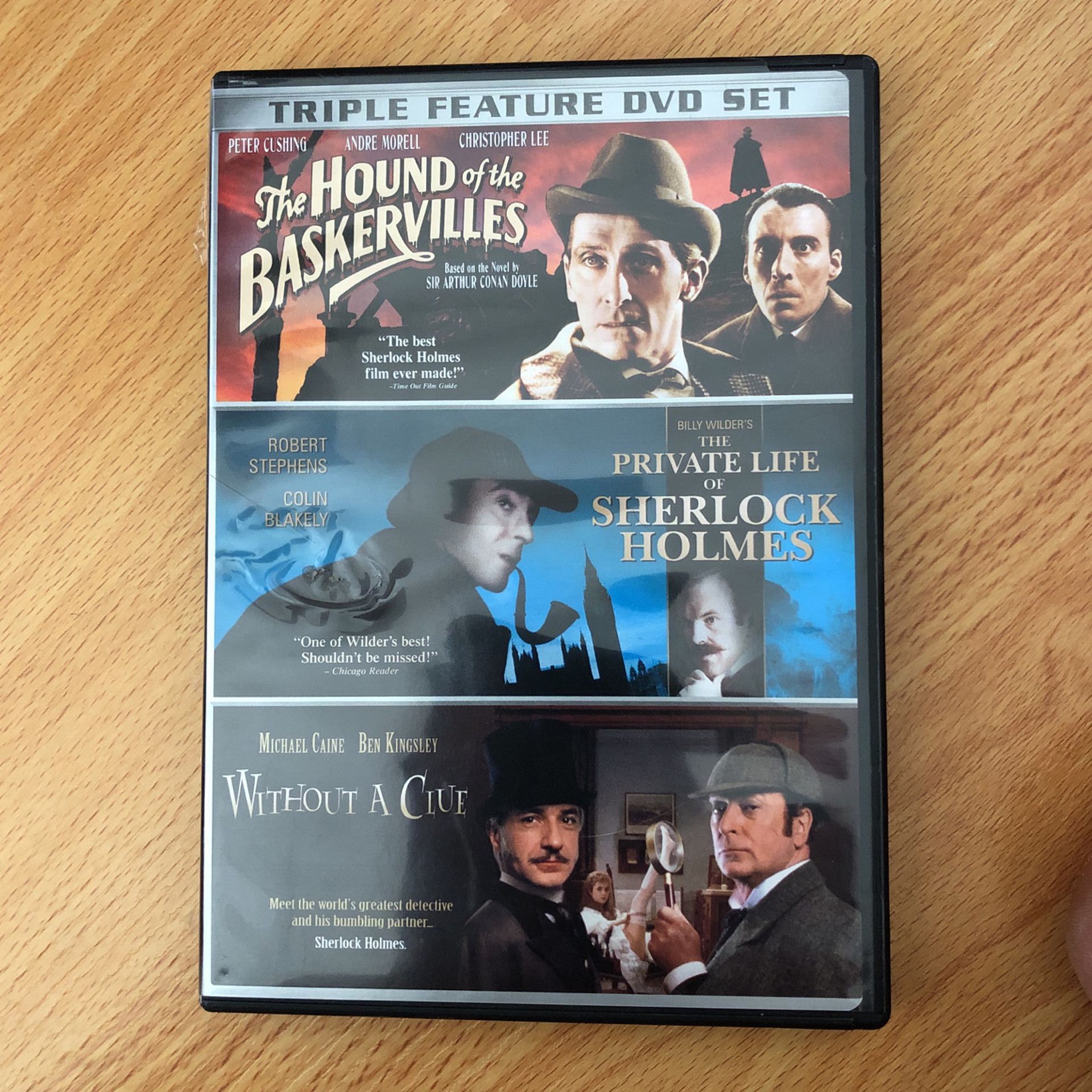 Sherlock Holmes Triple Dvd Set