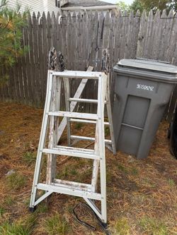 Aluminum Extension Ladder – Good Condition