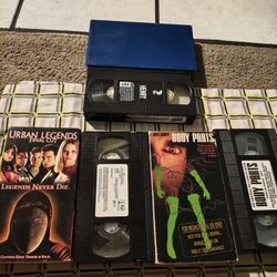 Vintage vhs Henry Portrait of a Serial Killer OOP VHS Director’s Edition + HORROR VHS LOT rare