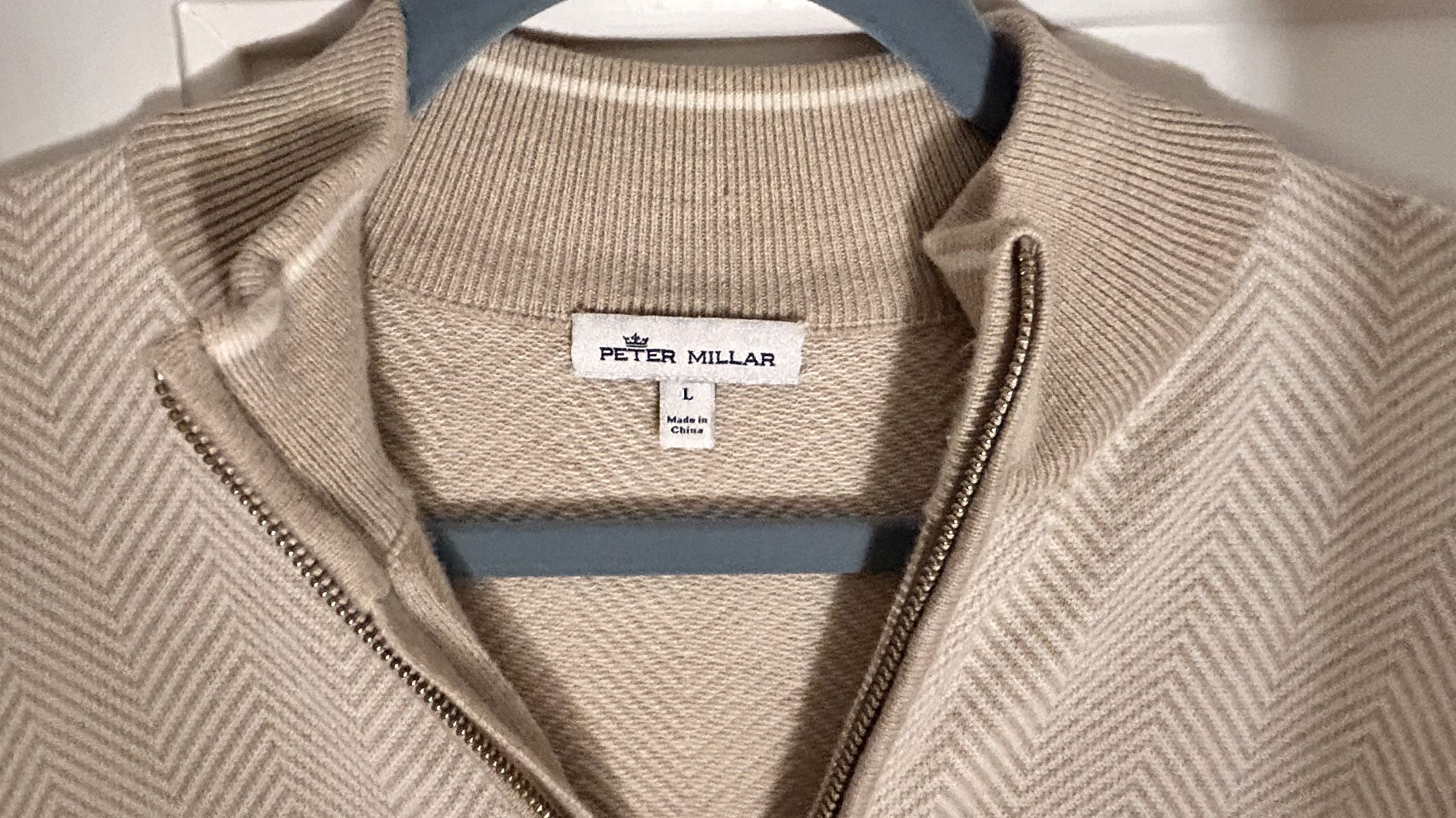 Peter Milar pullover pullover Zip large 