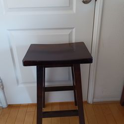 One Wooden Stools