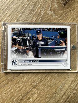 2022 Topps Update Aaron judge super Short Print