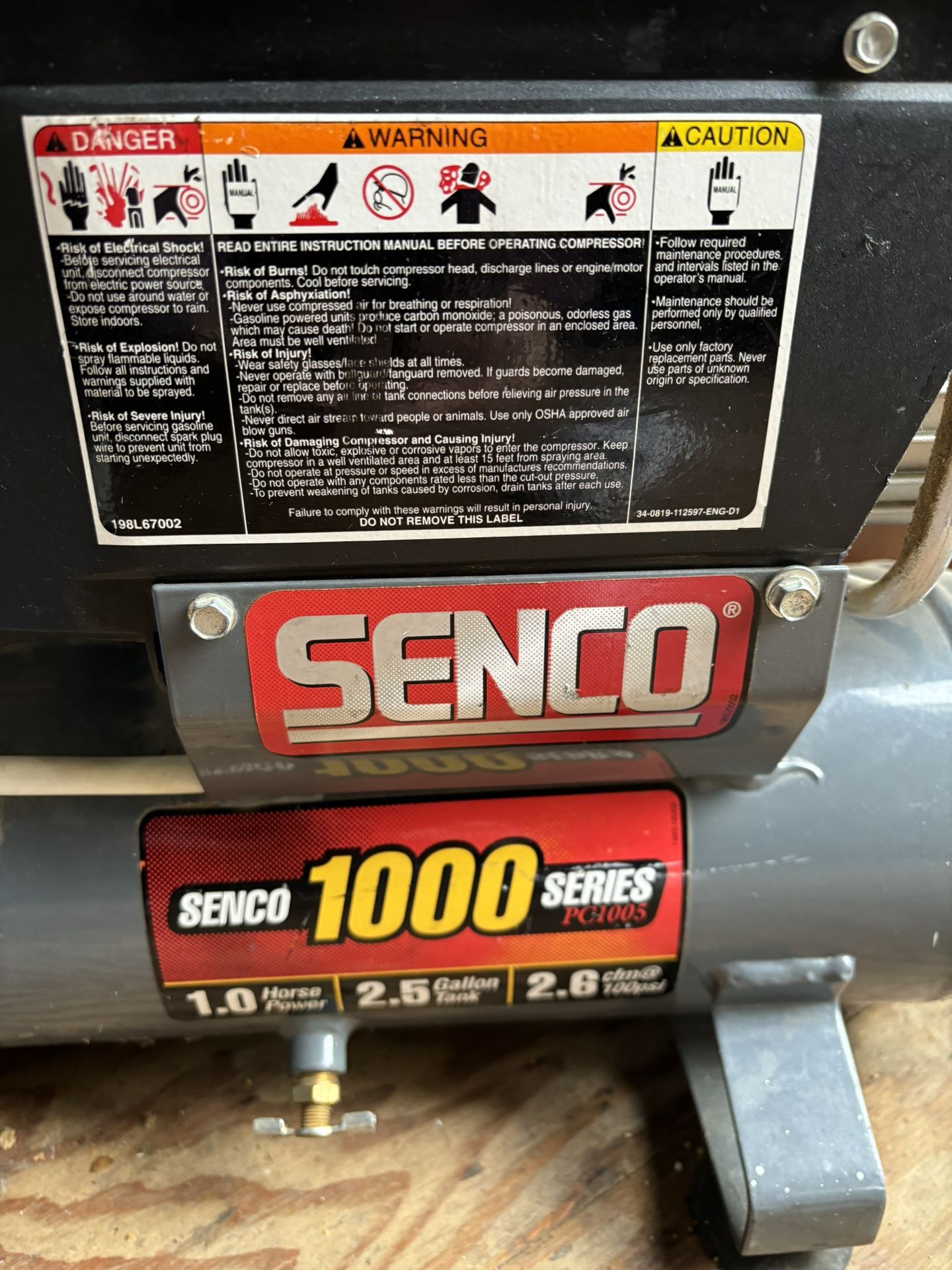 Senco Air Compressor