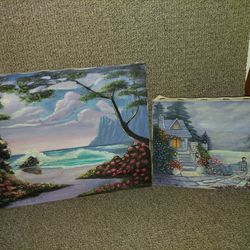 Set Of 2 Paintings