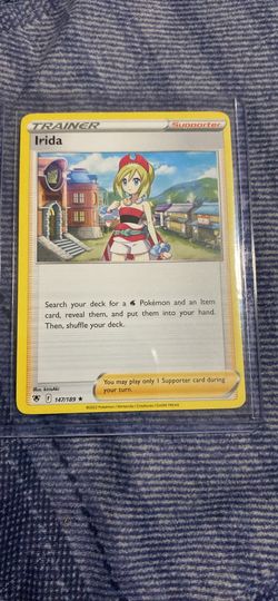 Irida Rare Card Pokémon 