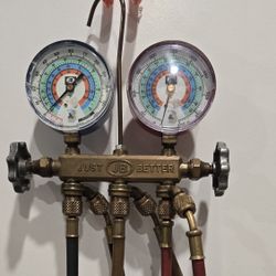 JB Just Better Manifold Gauge With Hose