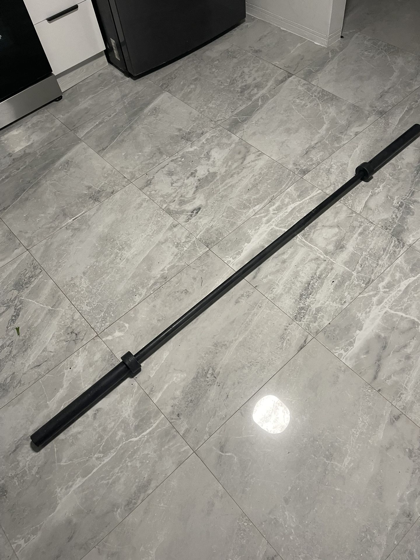 7 Foot Bar Barbell For Olympic Weights Plates Used