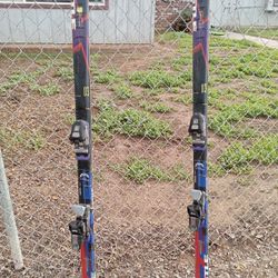 Ski's  With Poles 