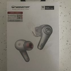 Monster Clarity 8.0 Wireless Earbuds Grey