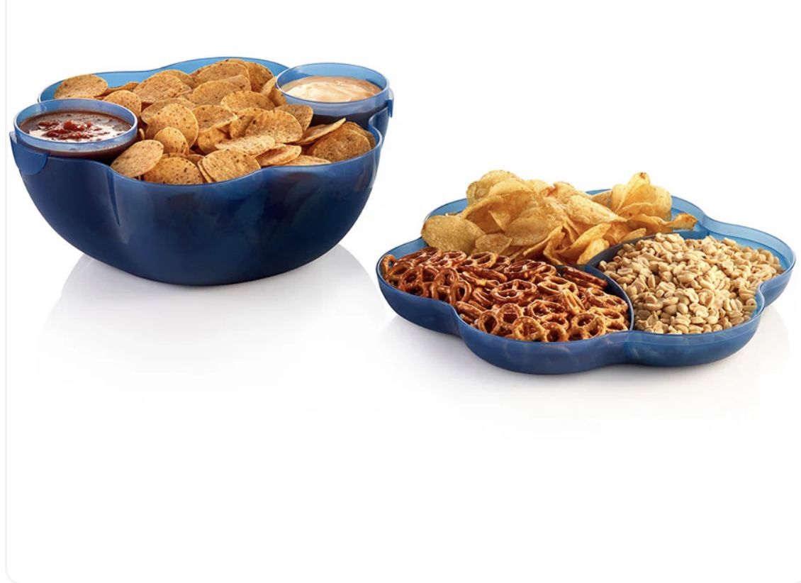 Tupperware Chip 'N Dip Set