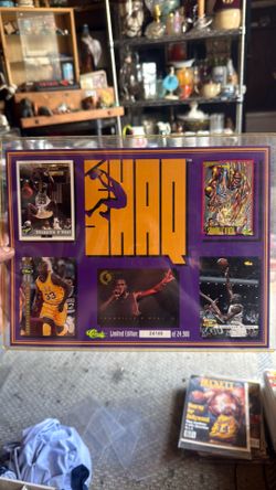 SHAQ BASKEBALL limited edition NUMBERED