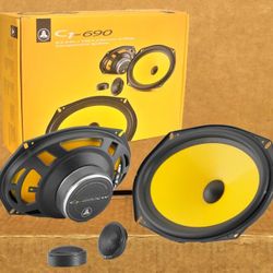 JL Audio Evolution C1 Car Speakers Set 6x9" Component Speaker System 225 Watts C2-690 🚨 Payment Options Available 🚨 No Credit Needed 🚨 