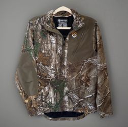 ScentLok Hunting Jacket Men’s Small Realtree Camo Half-Zip Scent Control