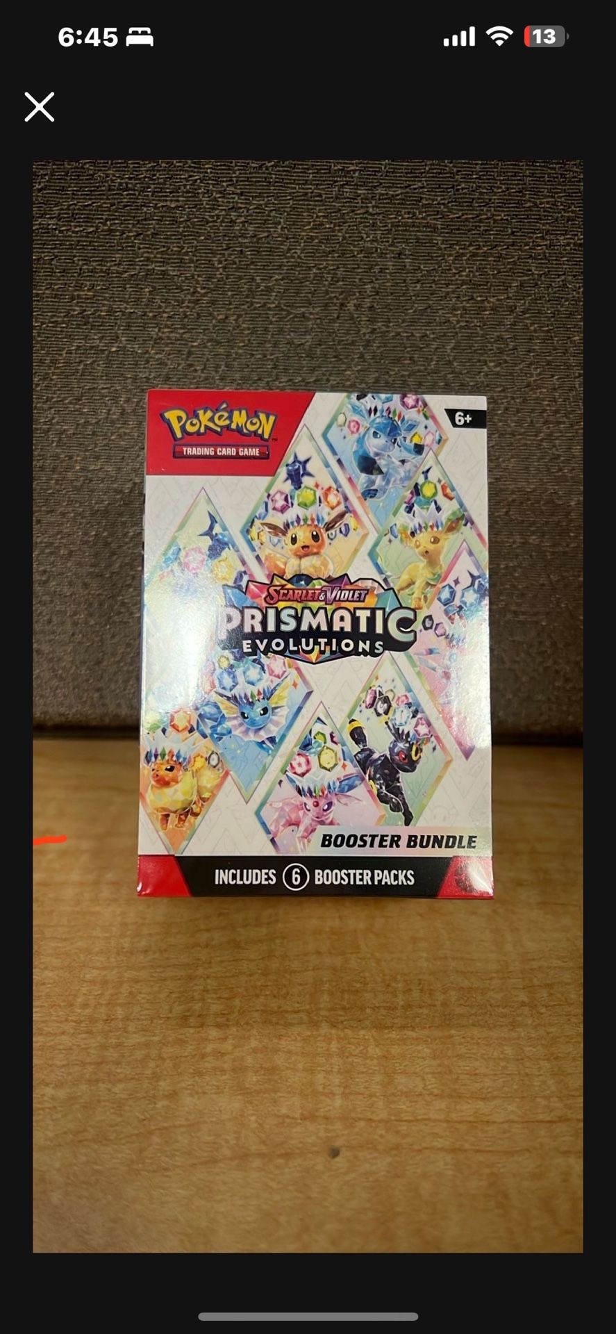 Pokemon Prismatic Evolutions Booster Bundle