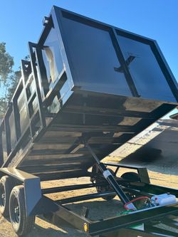 🚩Brand New 12ft Long Hydraulic Dump Trailer