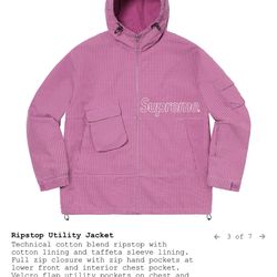 Supreme Ripstop Utility Jacket