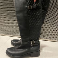 Black Leather Boots 