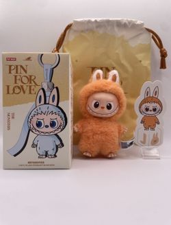 Labubu Pin For Love Series-Letter J