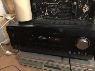 Integra wrat wide range amplifier DTR-5.5 with speakers