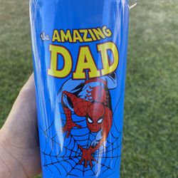 Spiderman Water Bottle Spiderman Tumbler 
