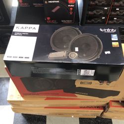 Infinity Kappa 6.5 Inch Component Speakers 